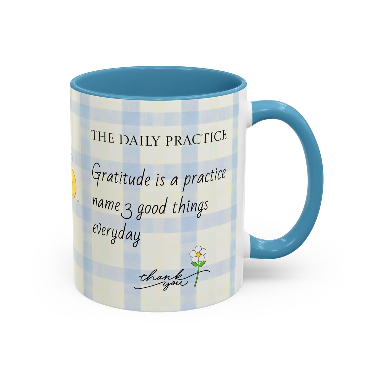 Gratitude Daily Practice Mug | Accent Coffee Mug