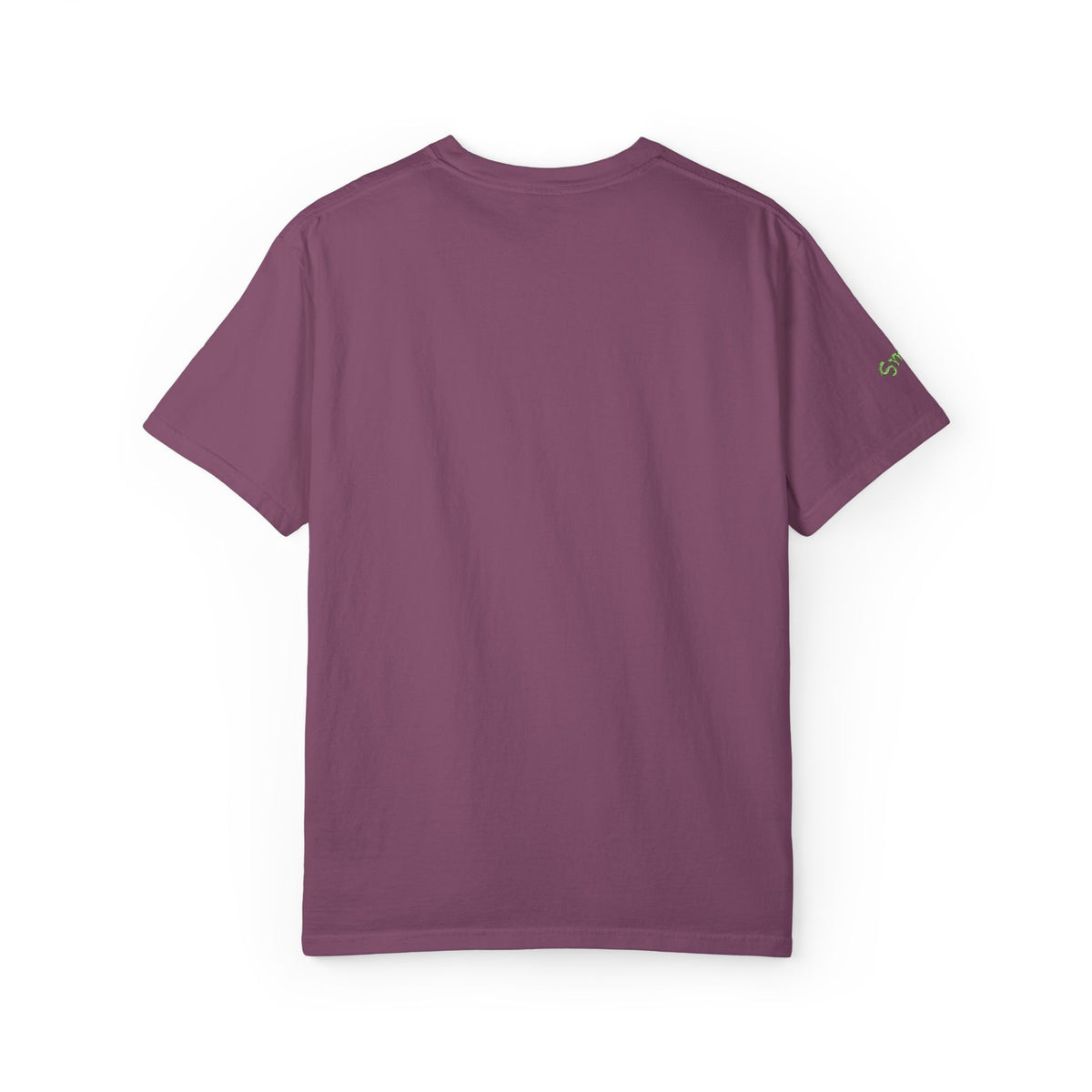 Gratitude Floral Tee — White Garment-Dyed T-Shirt
