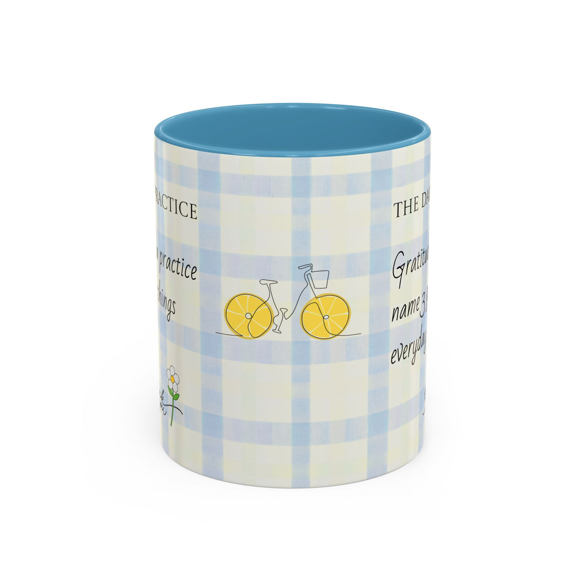 Gratitude Daily Practice Mug | Accent Coffee Mug