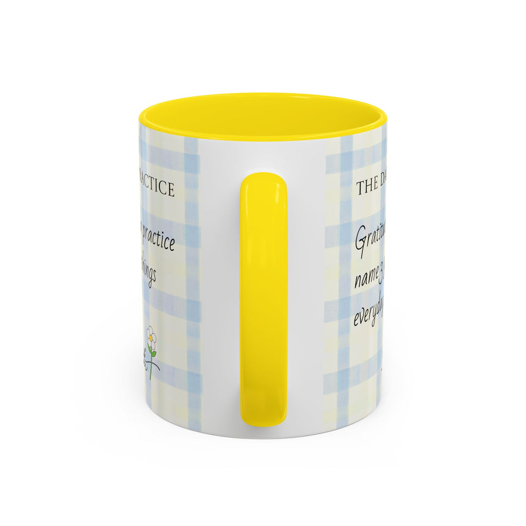 Gratitude Daily Practice Mug | Accent Coffee Mug
