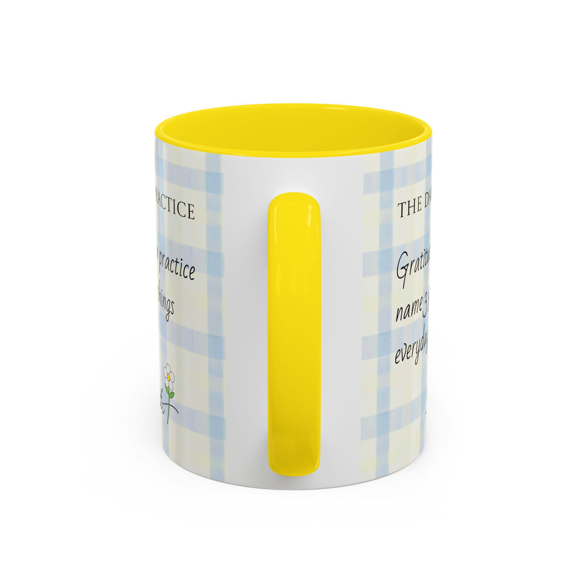 Gratitude Daily Practice Mug | Accent Coffee Mug
