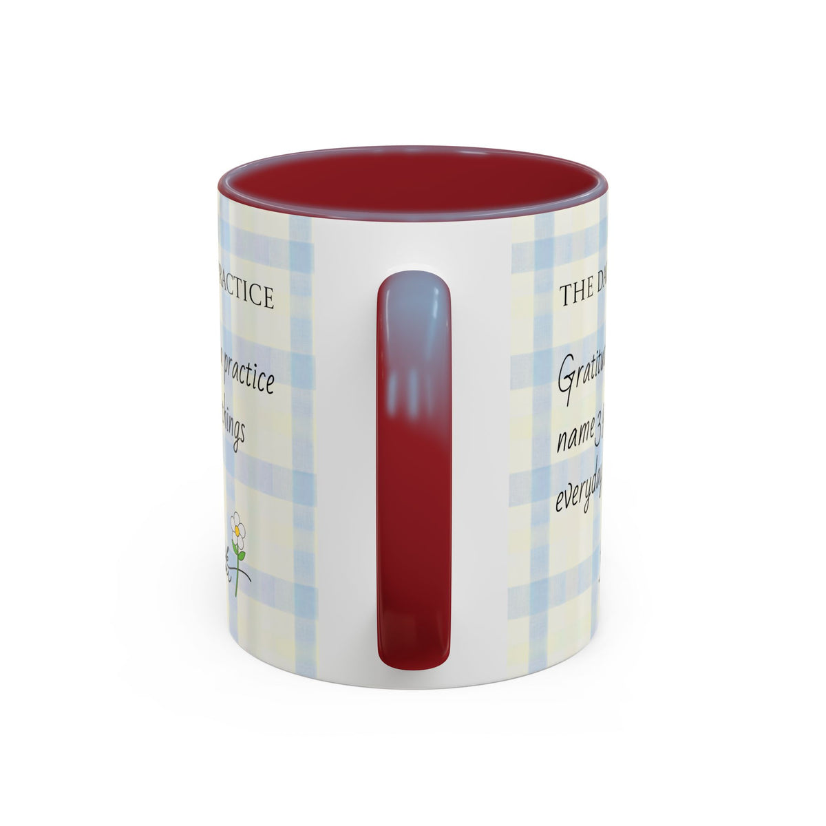 Gratitude Daily Practice Mug | Accent Coffee Mug