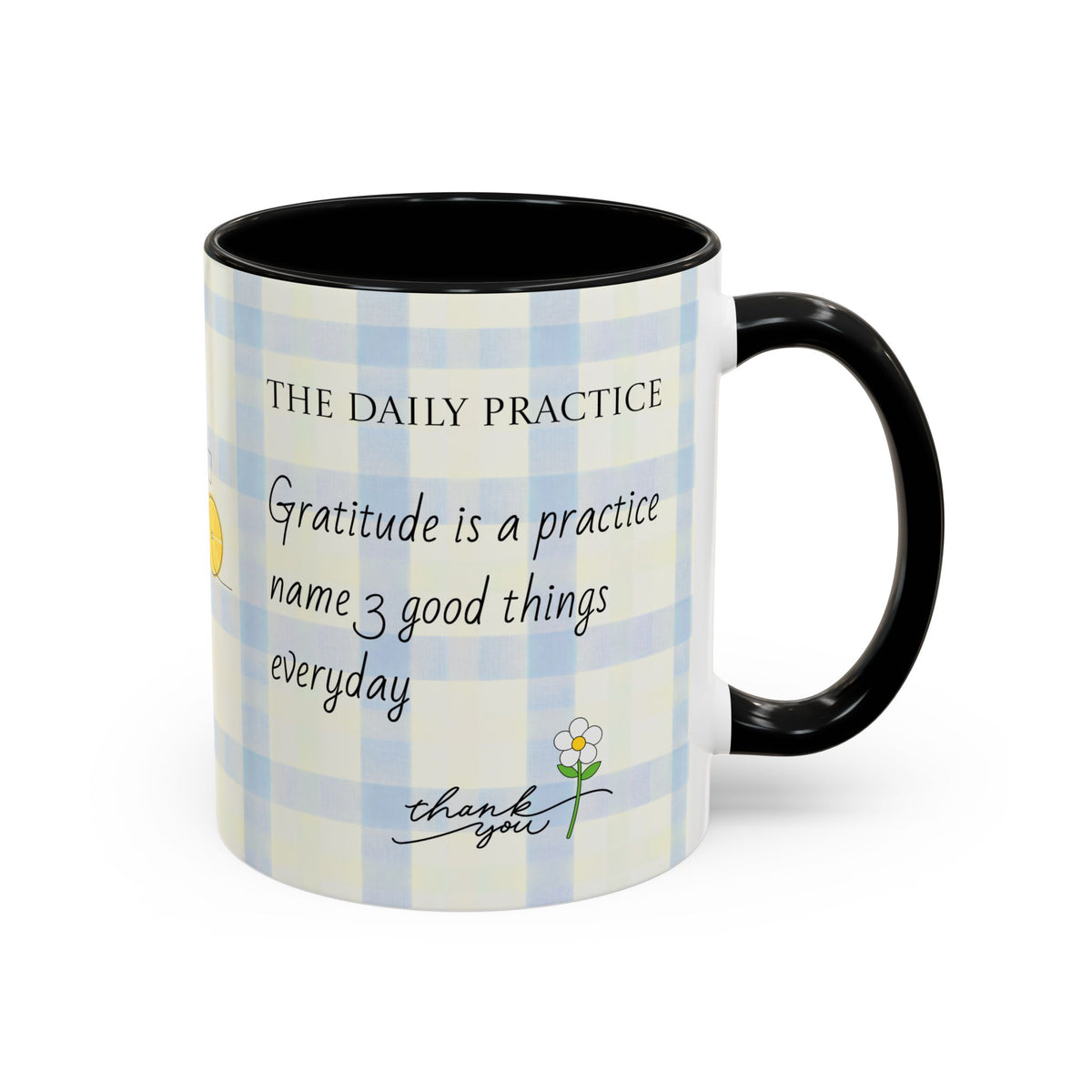 Gratitude Daily Practice Mug | Accent Coffee Mug