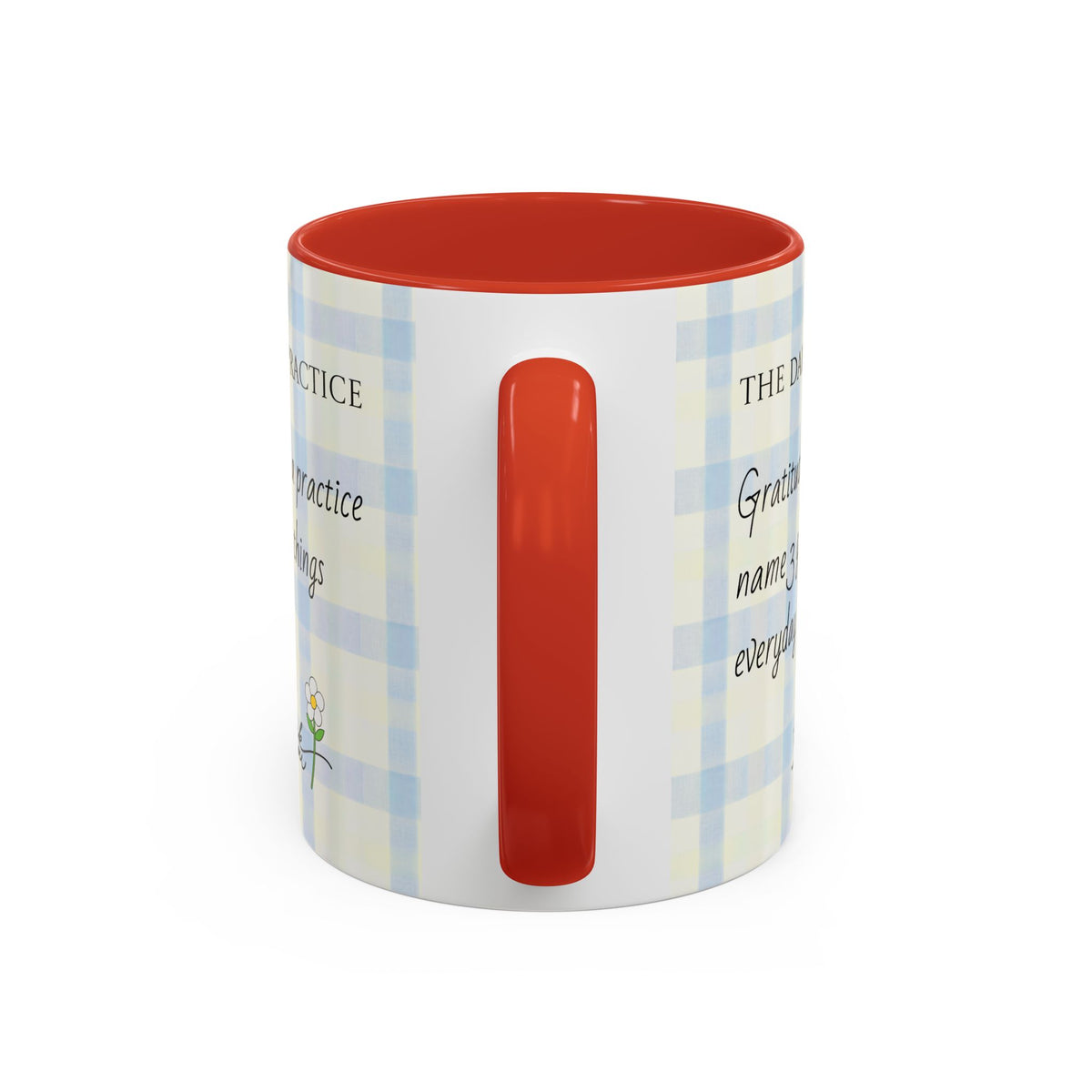 Gratitude Daily Practice Mug | Accent Coffee Mug