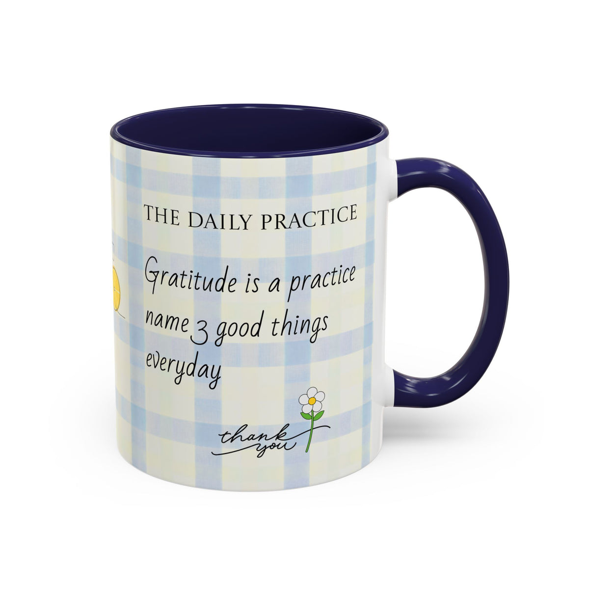 Gratitude Daily Practice Mug | Accent Coffee Mug