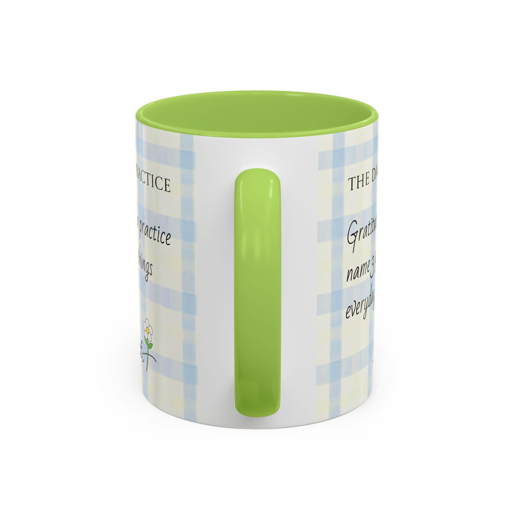 Gratitude Daily Practice Mug | Accent Coffee Mug