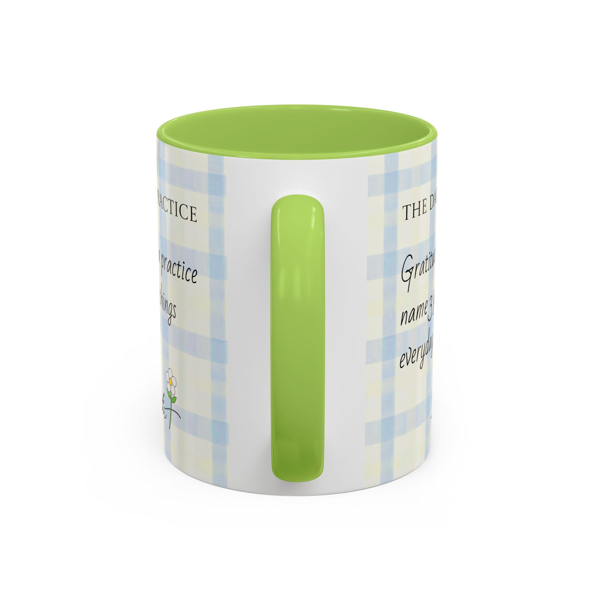 Gratitude Daily Practice Mug | Accent Coffee Mug
