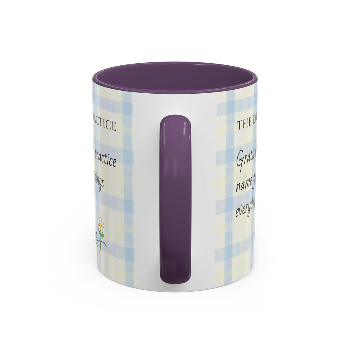 Gratitude Daily Practice Mug | Accent Coffee Mug