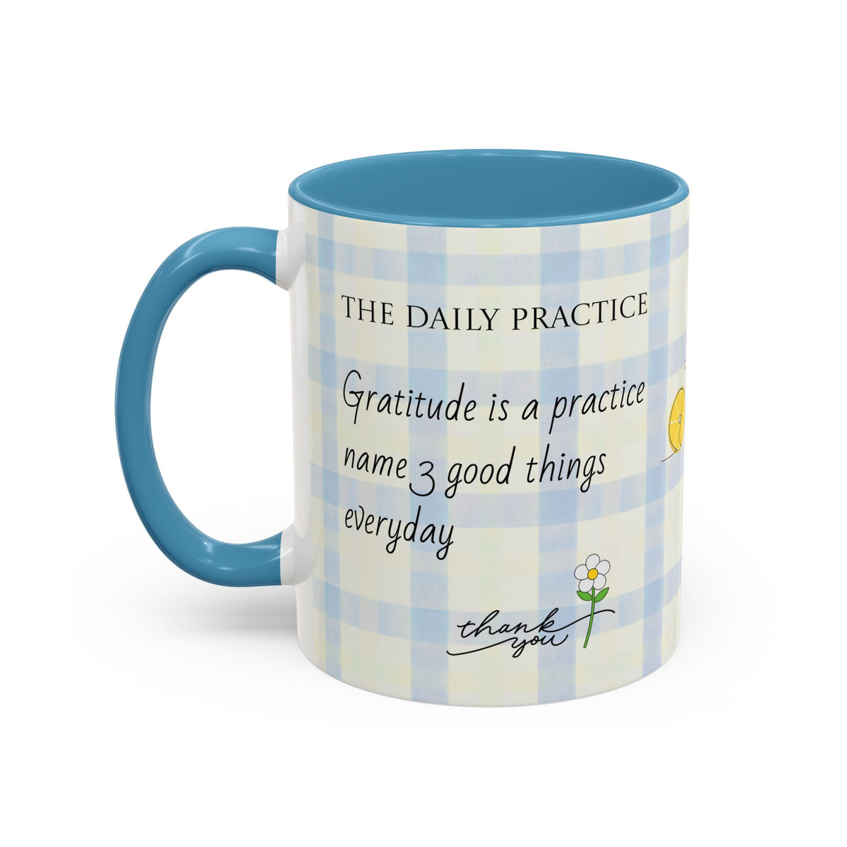 Gratitude Daily Practice Mug | Accent Coffee Mug