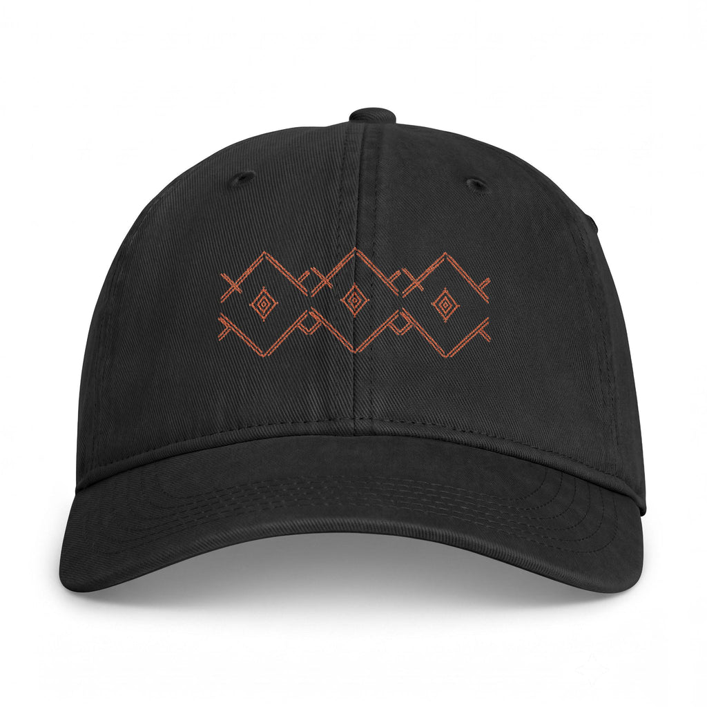 Embroidered Coastal Diamond Cap