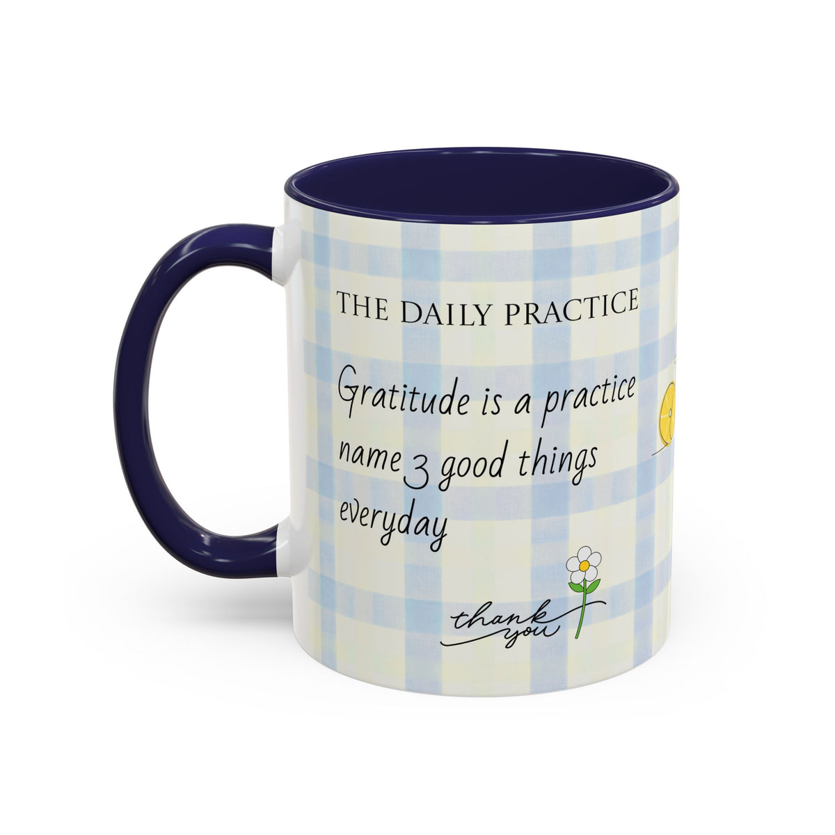 Gratitude Daily Practice Mug | Accent Coffee Mug