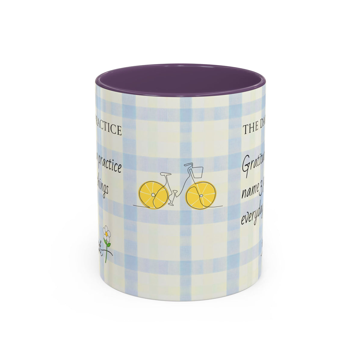 Gratitude Daily Practice Mug | Accent Coffee Mug
