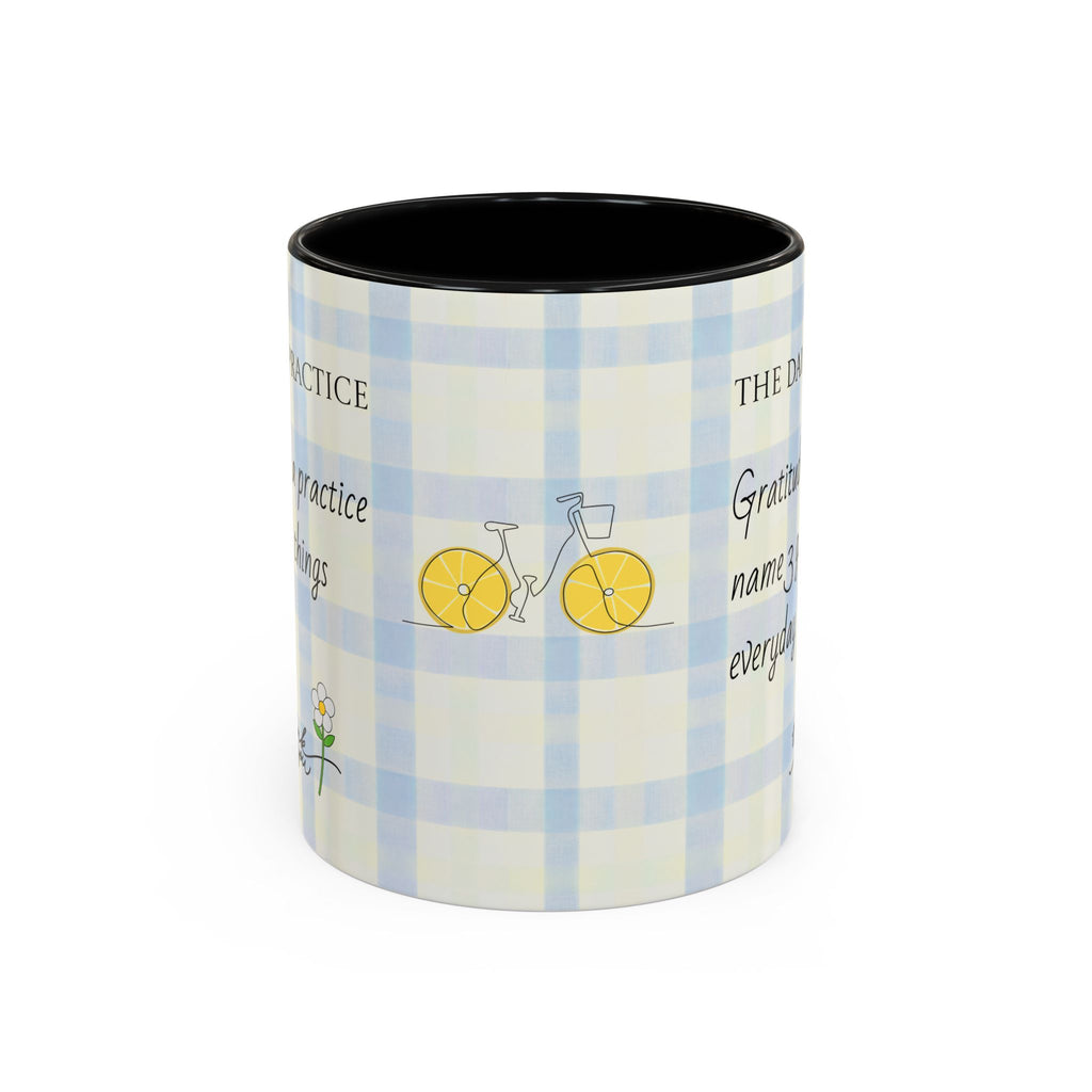 Gratitude Daily Practice Mug | Accent Coffee Mug