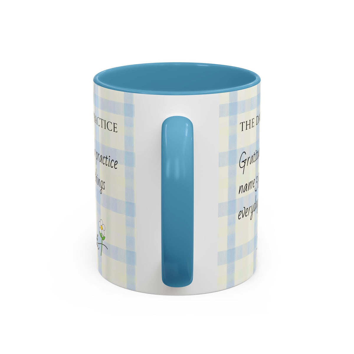 Gratitude Daily Practice Mug | Accent Coffee Mug