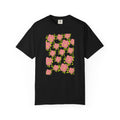 Floral Pop Pattern T-Shirt — Pink Poppy Repeat Graphic Tee