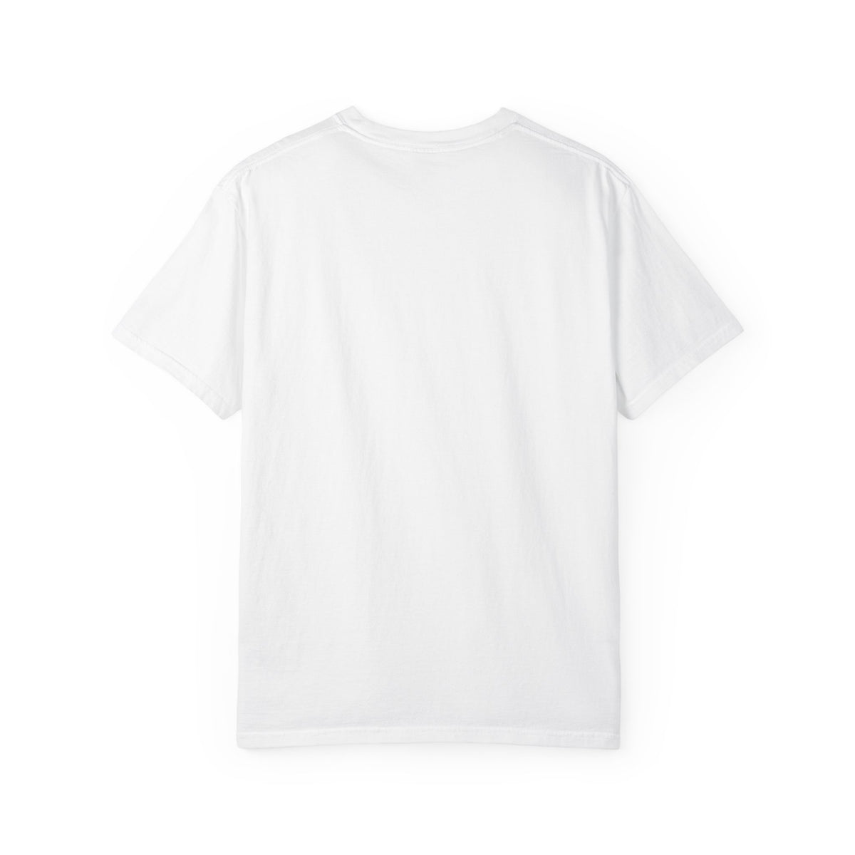 Plaid Canvas Graphic T-Shirt — Subtle Peach & Beige Geometric Plaid