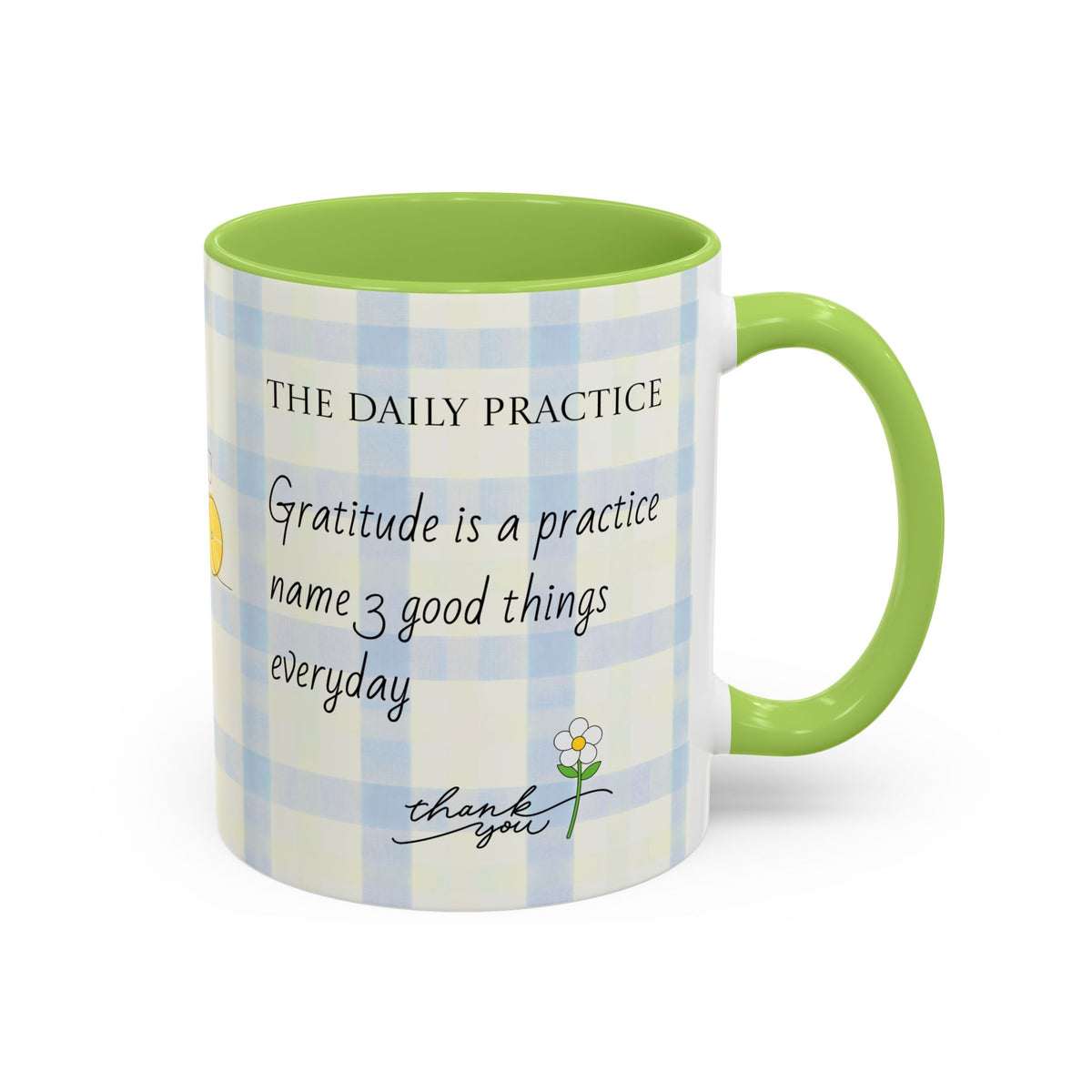 Gratitude Daily Practice Mug | Accent Coffee Mug