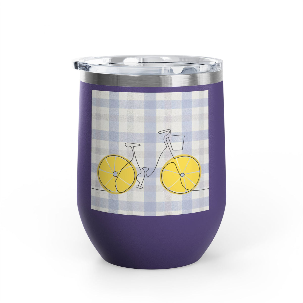 Gratitude Practice Wine Tumbler — 12oz Insulated Stainless Steel Cup ("Gratitude is a practice, name 3 good things everyday")