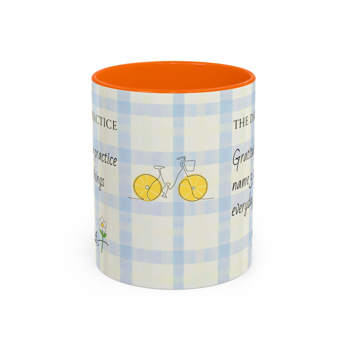 Gratitude Daily Practice Mug | Accent Coffee Mug