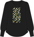 Women's Floral Vines Long Sleeve Top