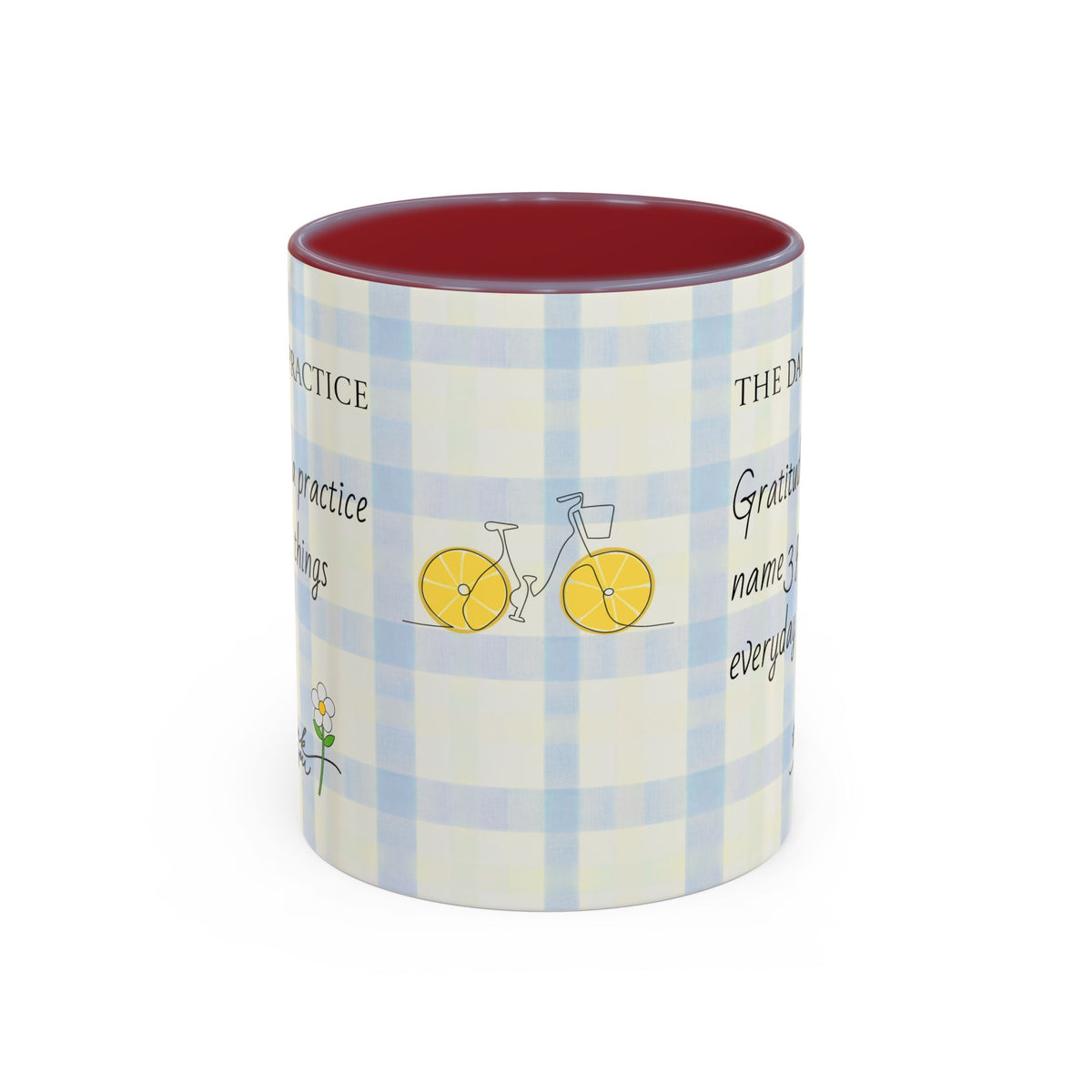 Gratitude Daily Practice Mug | Accent Coffee Mug