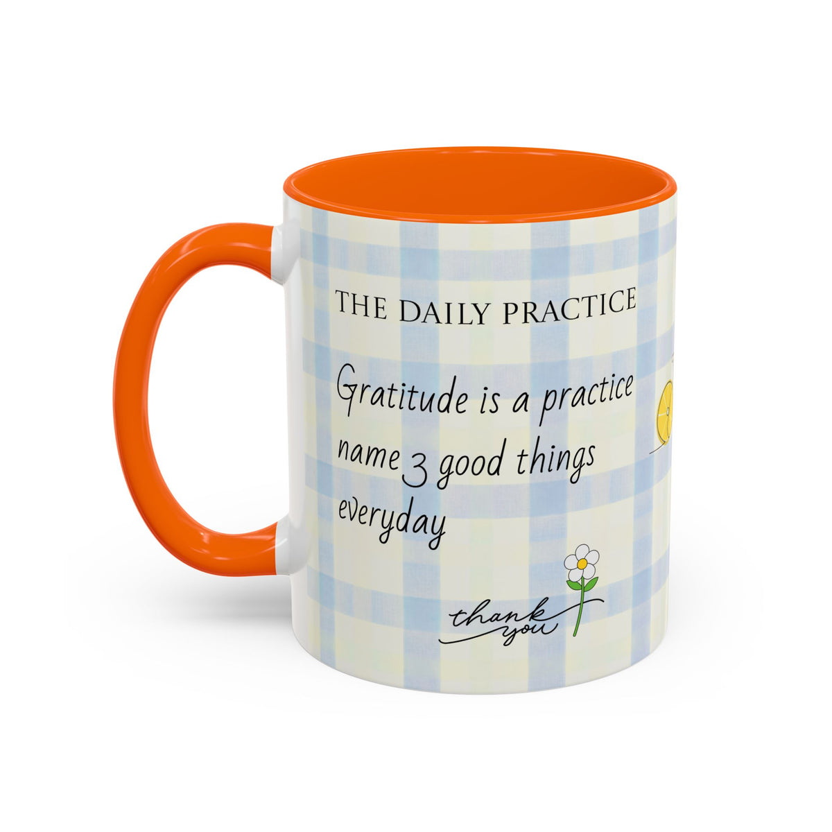 Gratitude Daily Practice Mug | Accent Coffee Mug