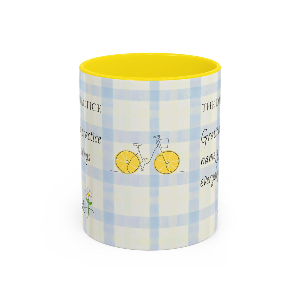 Gratitude Daily Practice Mug | Accent Coffee Mug