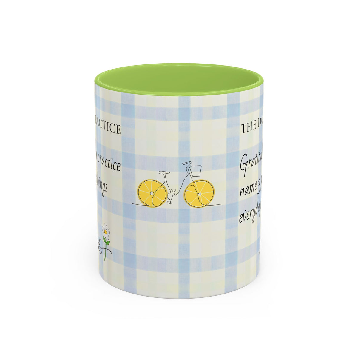 Gratitude Daily Practice Mug | Accent Coffee Mug