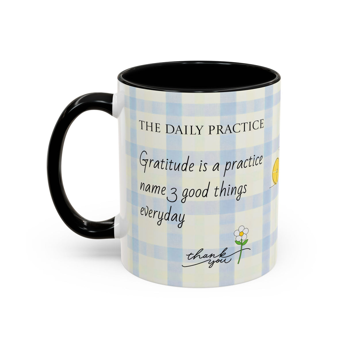 Gratitude Daily Practice Mug | Accent Coffee Mug