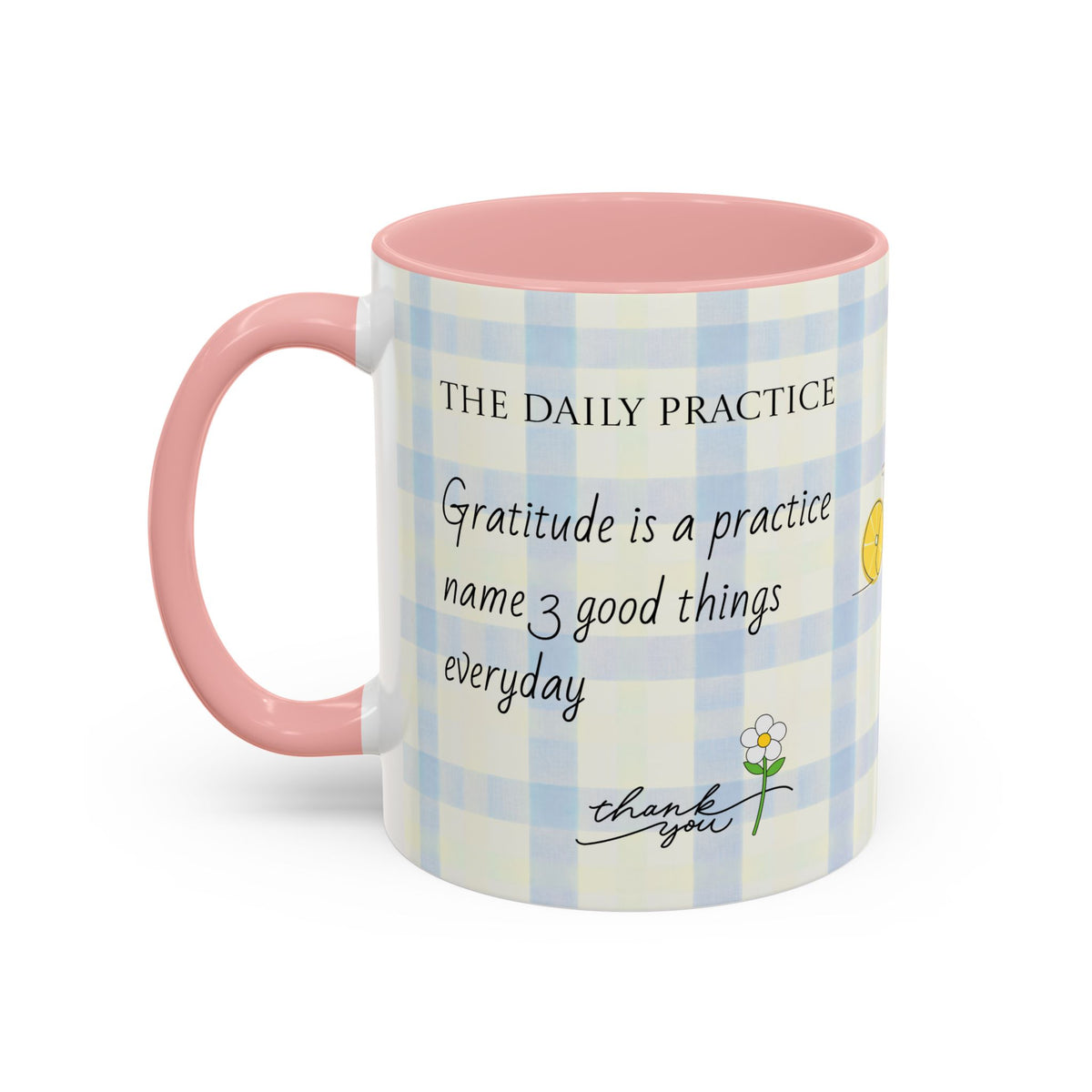 Gratitude Daily Practice Mug | Accent Coffee Mug