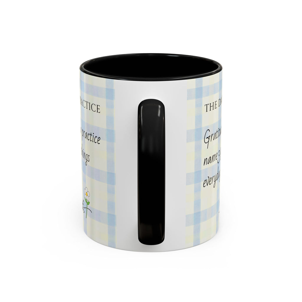Gratitude Daily Practice Mug | Accent Coffee Mug