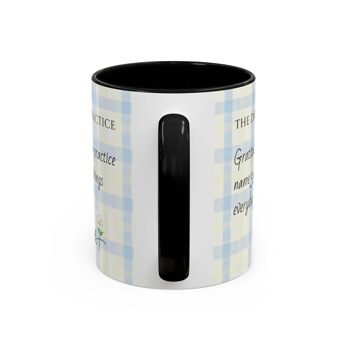 Gratitude Daily Practice Mug | Accent Coffee Mug