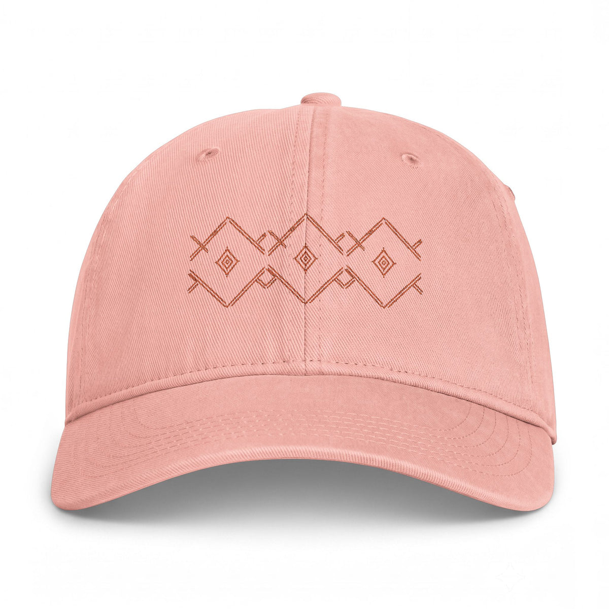 Embroidered Coastal Diamond Cap