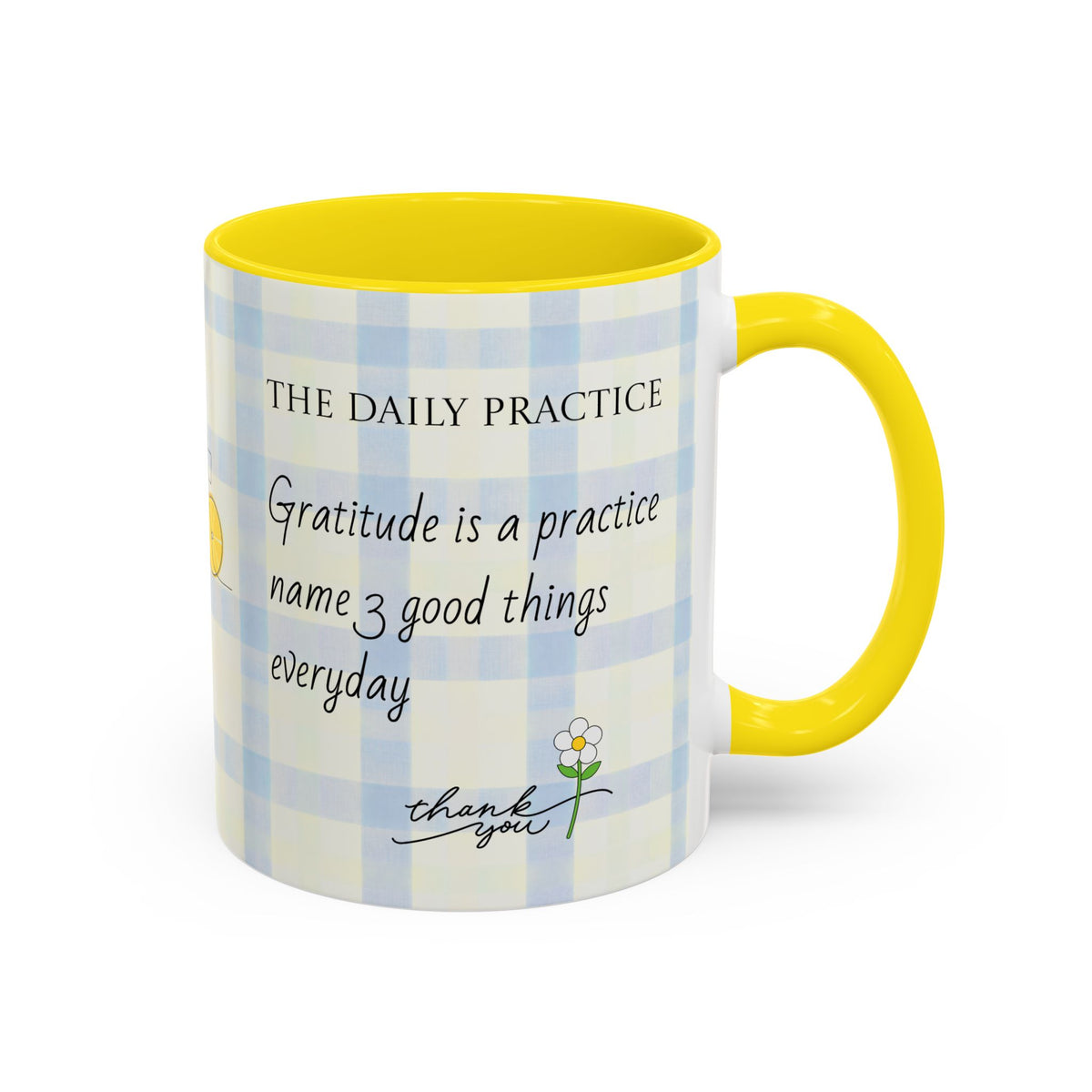 Gratitude Daily Practice Mug | Accent Coffee Mug