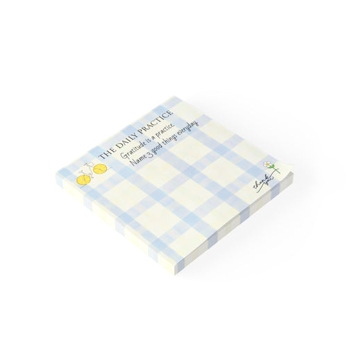 Gratitude Daily Practice Post-it Notes — "Name 3 Good Things Every Day"