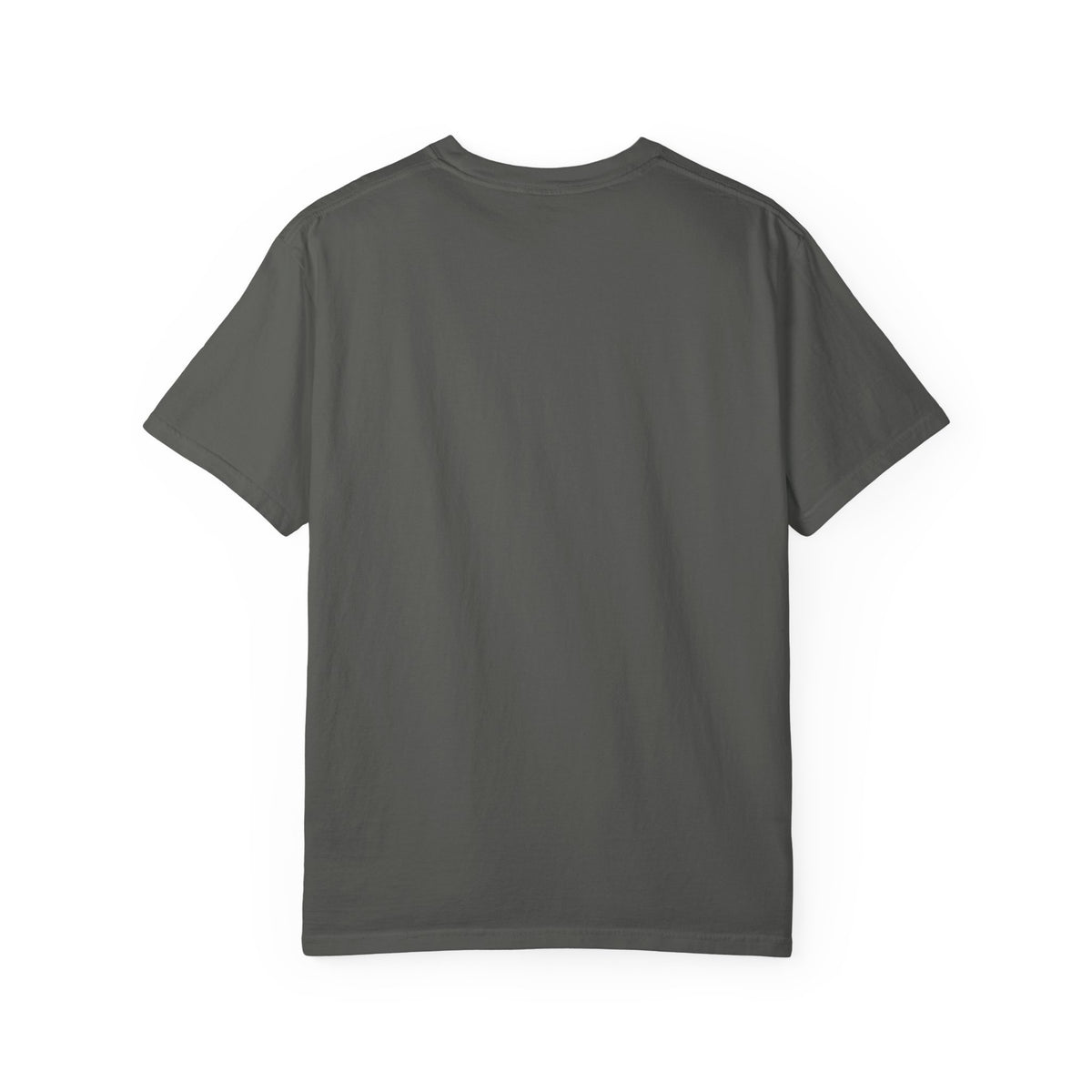 Plaid Canvas Graphic T-Shirt — Subtle Peach & Beige Geometric Plaid