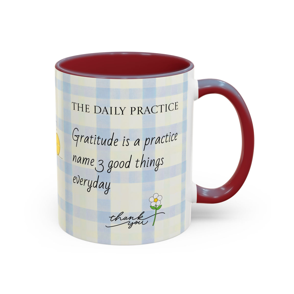 Gratitude Daily Practice Mug | Accent Coffee Mug