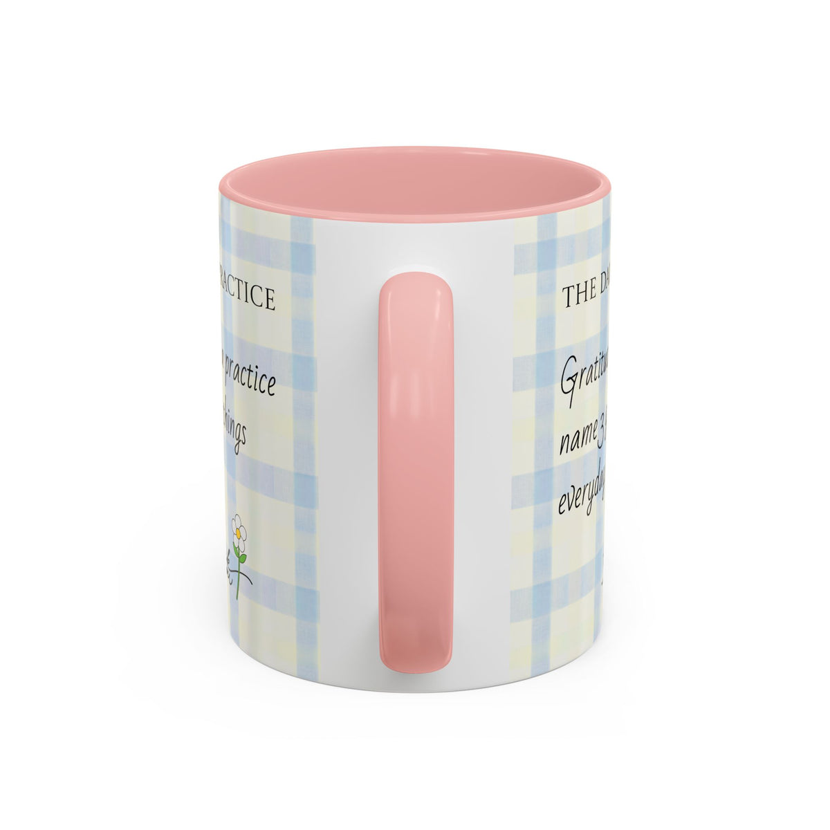 Gratitude Daily Practice Mug | Accent Coffee Mug