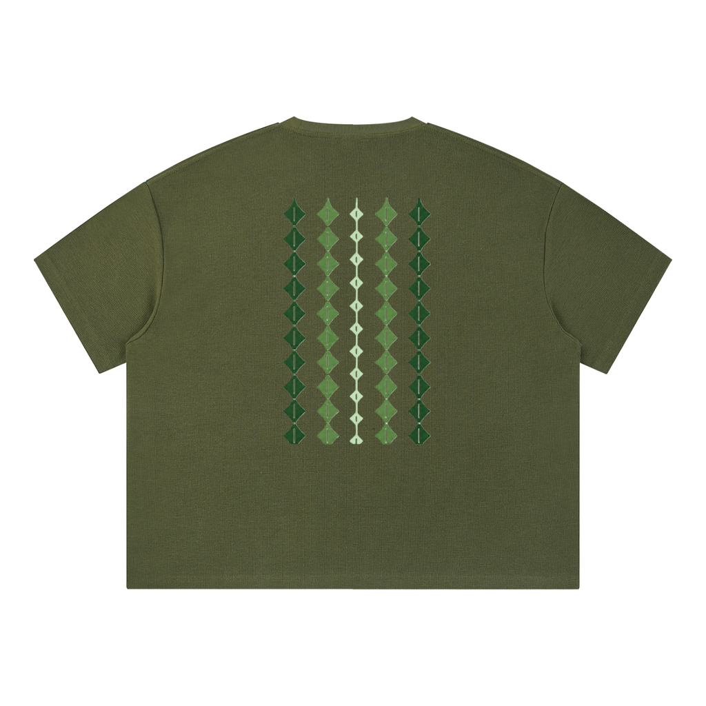 Unisex Waffle Boxy T-Shirt