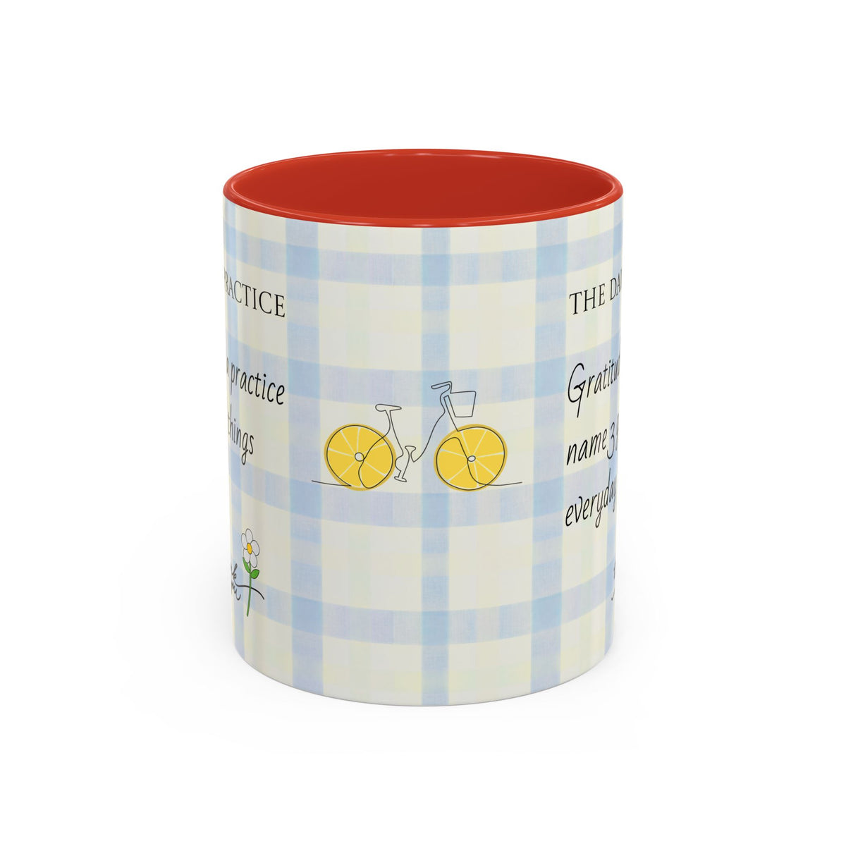 Gratitude Daily Practice Mug | Accent Coffee Mug