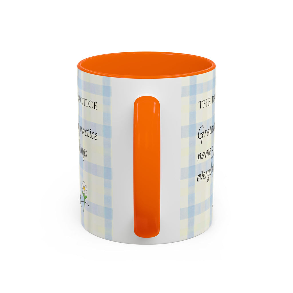 Gratitude Daily Practice Mug | Accent Coffee Mug