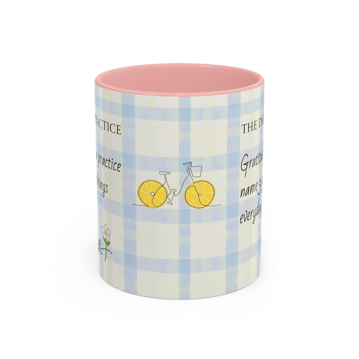 Gratitude Daily Practice Mug | Accent Coffee Mug