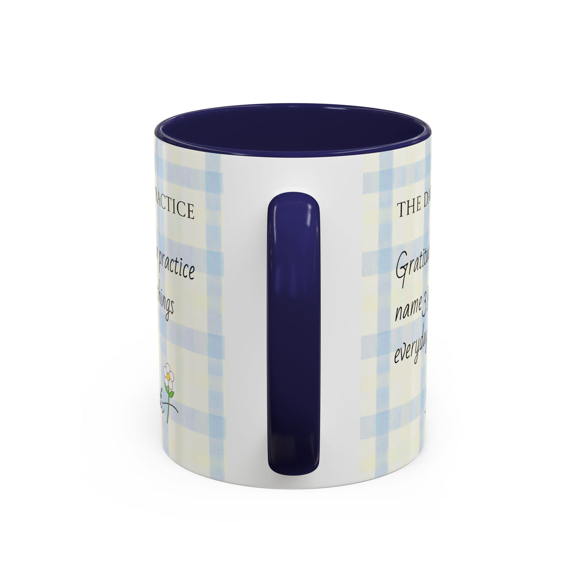 Gratitude Daily Practice Mug | Accent Coffee Mug