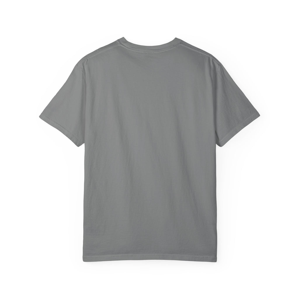 Plaid Canvas Graphic T-Shirt — Subtle Peach & Beige Geometric Plaid