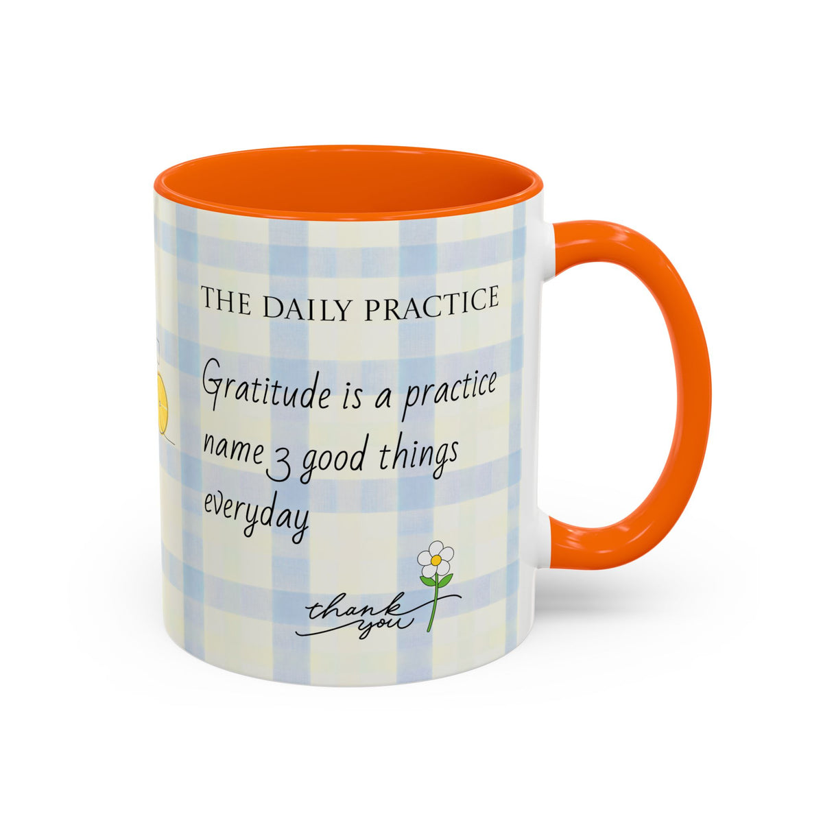 Gratitude Daily Practice Mug | Accent Coffee Mug