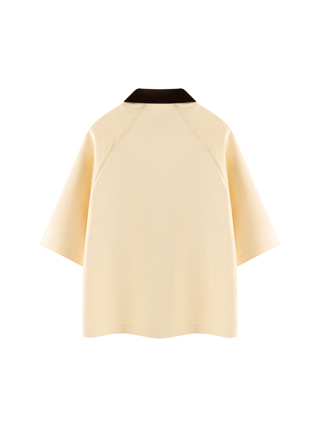 Unisex Color Block Boxy Short Sleeve Shirt