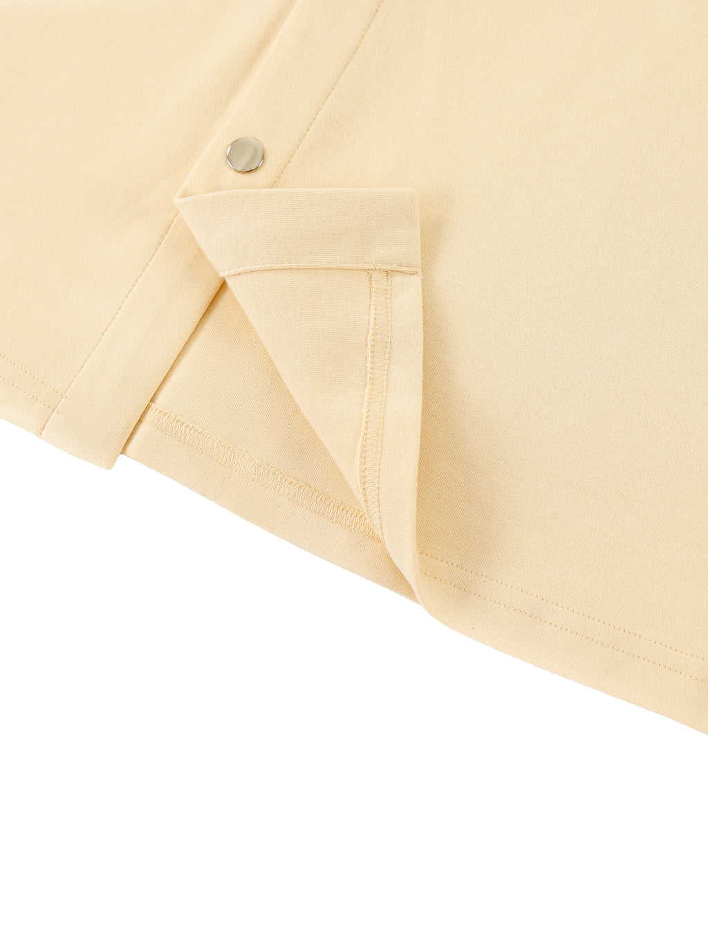 Unisex Color Block Boxy Short Sleeve Shirt