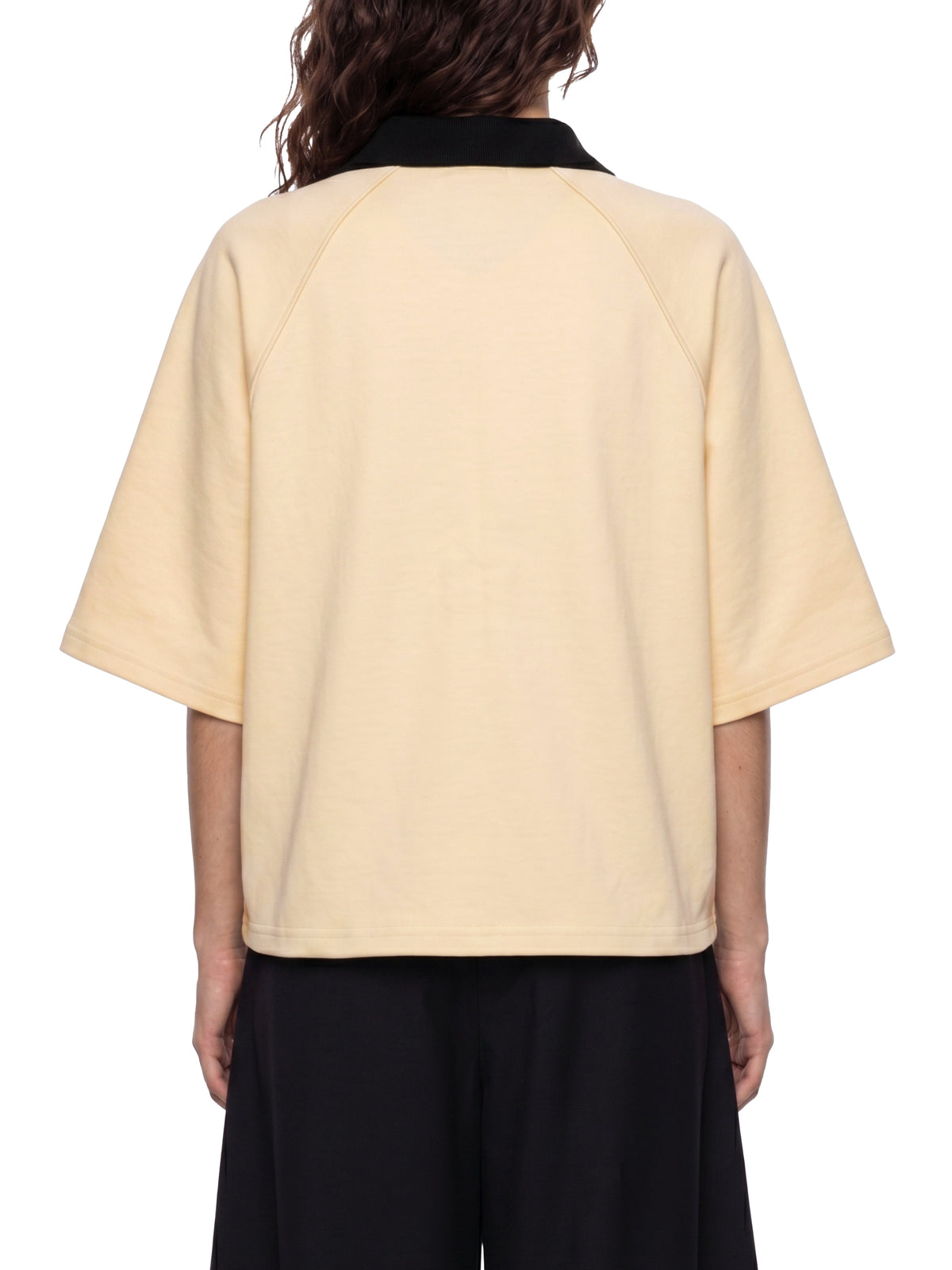 Unisex Color Block Boxy Short Sleeve Shirt